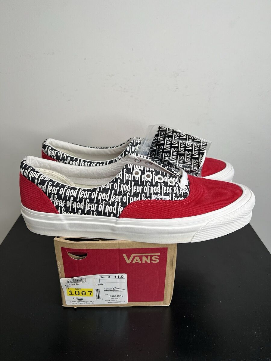 Fear Of God x Vans Era 95 DX FoG Collection 2 Red 2017 Jerry Fear Of God x Vans Era 95 DX FoG Collection 2 Red 2017 Jerry