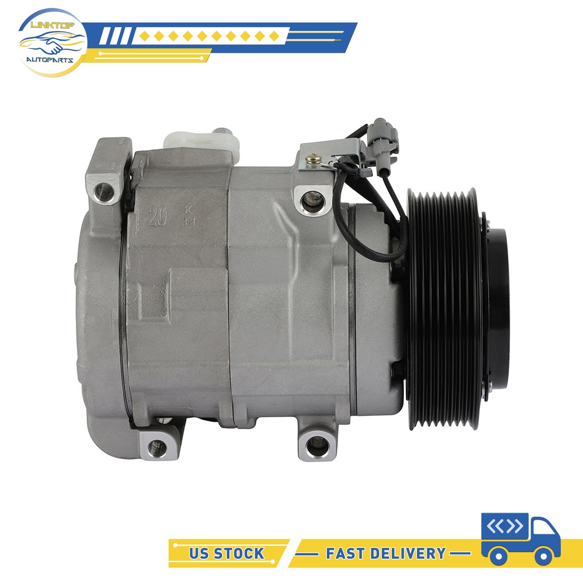 For 2007-2020 Toyota Tundra 5.7L 883200C130 AC A/C Compressor 1