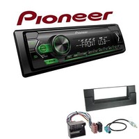 Pioneer Autoradio Android USB AUX Mit Einbauset FüR BMW 5Er Ab 2000 Schwarz