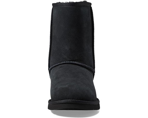 Hombres UGG Clásica Bota Corta Gamuza Twinface 5800 Negra 100% Original Totalmente Nueva - Imagen 4 de 5