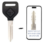 KEY CUT SERVICE + ILCO 1629-P Key Blank Fits Freightliner & International Trucks