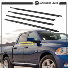 Weatherstrip Window Moulding Trim Seal Belt For 2009-2021 Ram 1500 2500 3500