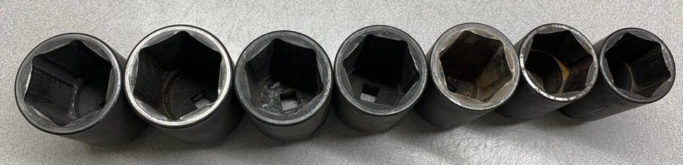 Mac Expert CR-MO 7pc 1/2" Drive Socket Set - Image 2 of 4