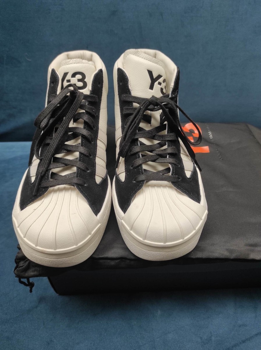 Adidas Y-3 Yoshi Yamamoto Pro Shoes White Black, new with