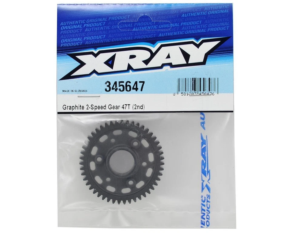 XRAY 2 Gang Zahnrad 47 Zähne 2. Gang Carbon XRA345647 GTX8 2023, GTXE 2023,  - Bild 2 von 2