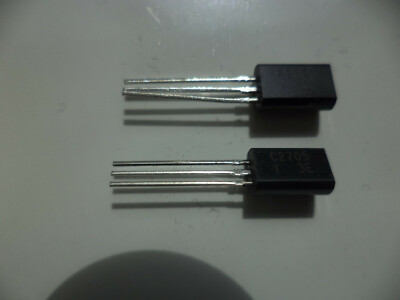 10 Stck. 2SA1145 Y+10 Stck. 2SC2705 Y Toshiba 