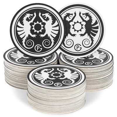 Petromax Bierdeckel (5 Stück) Werbe,- Fanartikel Männergeschenk Made in Germany