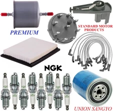 Tune Up Kit Filters Cap Wire Spark Plugs For FORD MUSTANG V8 5.0L 1986-1992
