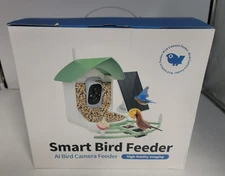 Smart Bird Feeder  Solar with AI and High Fidelity Camera Bird Recognition