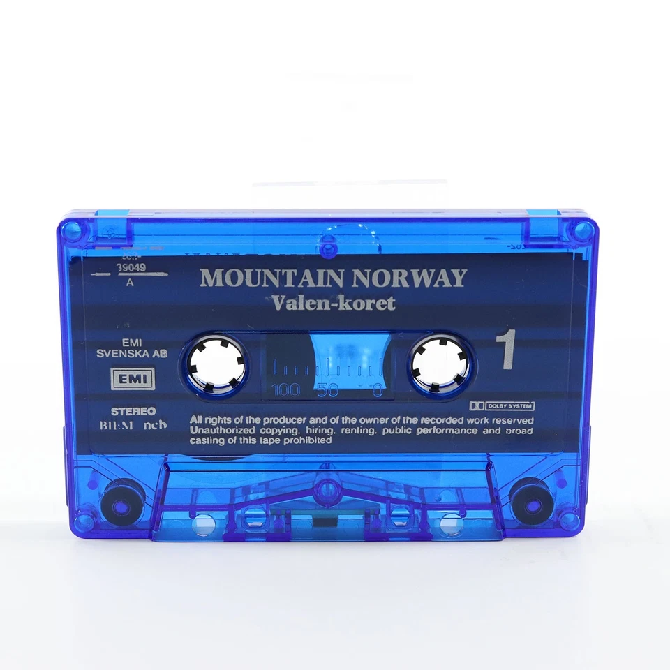 Music from Mountain Norway Fjell Noreg Valen-Koret (Cassette Tape, 1991, EMI) - Image 3 of 4