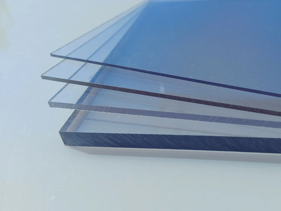 Polycarbonat Platte Zuschnitt bruchfest klar, farblos 1000 x 600 x 2 mm - Bild 1 von 1