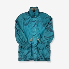 Vintage 80's Forecaster Of Boston Ski Jacket Turquoise (m)