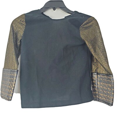Dream Play Imagine Kids Gladiator Viking Costume Black Gold 3