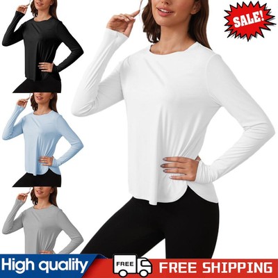 Sun Shirts leichte schnelltrocknende Trainingstops Outdoor Fitness Wandern Tops für Damen 