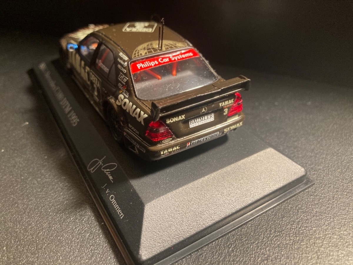 Mercedes Benz C-class C180 DTM AMG W202 1995 Minichamps in 1/43