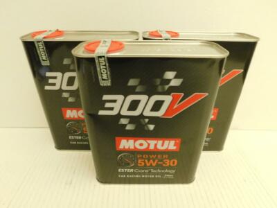 15,32 /l Motul 300V SAE 5W-30 Power Racing 3 x 2 ltr   300 V 