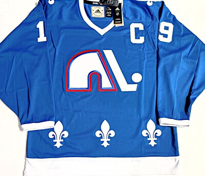 NWT-54/XL JOE SAKIC QUEBEC NORDIQUES NHL LICENSED ADIDAS AEROREADY