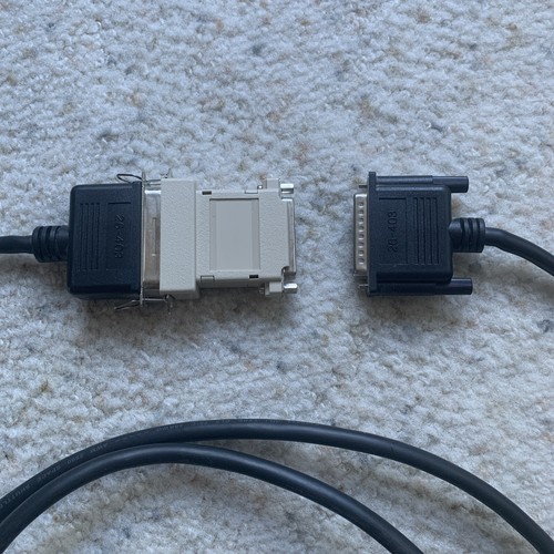 Radioshack 26-403 Printer cable 12ft PLUS ADAPTER to add to stock cable! MINT!! - Picture 7 of 9