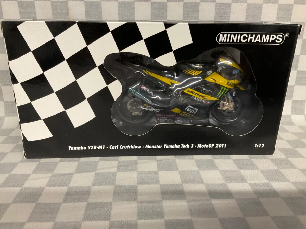 Miniature Moto Minichamps 1/12 Yamaha YZR-M1 Checa MotoGP 2003 - 122 036307