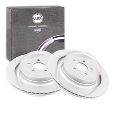 2x A.B.S. 345mm BREMSSCHEIBEN HINTEN passend für FORD USA EDGE | 19050