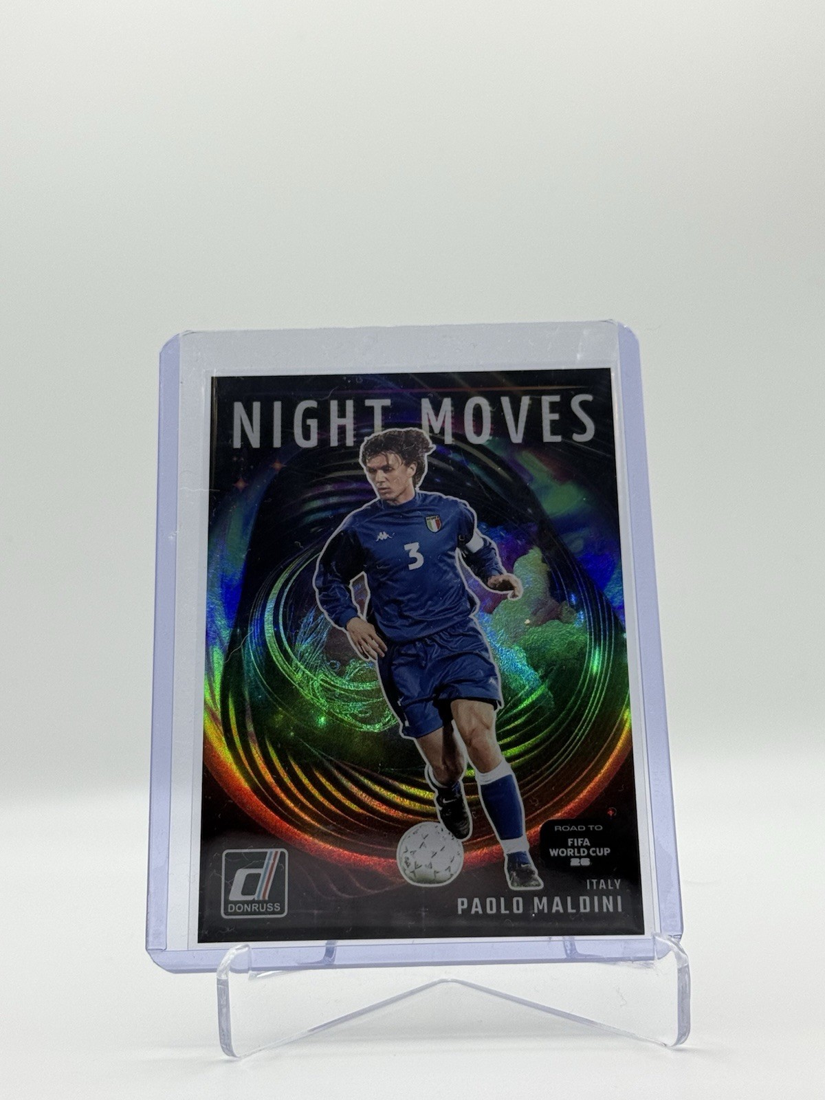 Panini Donruss Road to FIFA World Cup 26 Night Moves Paolo Maldini #24