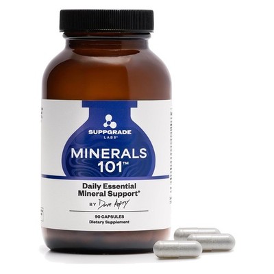 Comprehensive Trace Mineral Supplement with Calcium & Magnesium - 30 Day Supply