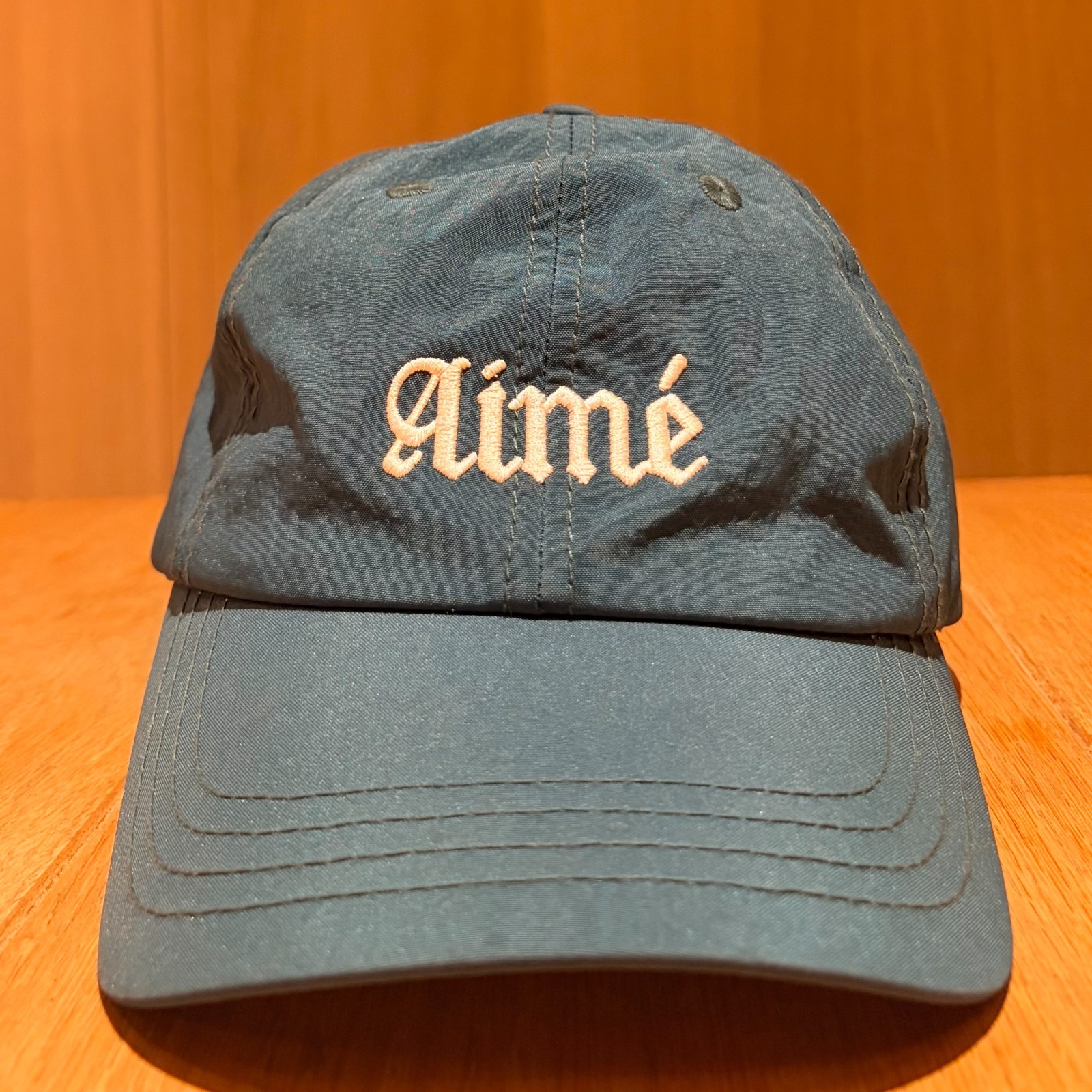 Aime Leon Dore Script Logo Nylon Strapback Hat - image 1