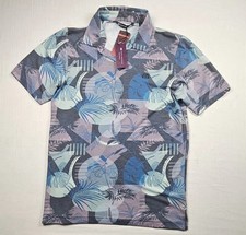 NWT Travis Mathew Heater Series Featherweight Summer Polo Shirt Mens Size Small