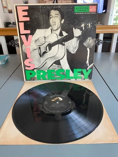Elvis Presley RCA  LPM-1254 1st Press LP Debut S/T Mono Original VG++ Vinyl