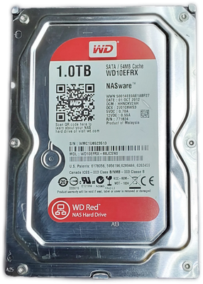 【新品・未開封】WD Red 1TB HDD WD10EFRX　希少なCMR方式 Western Digital WD Red WD10EFRX 1TB 3.5