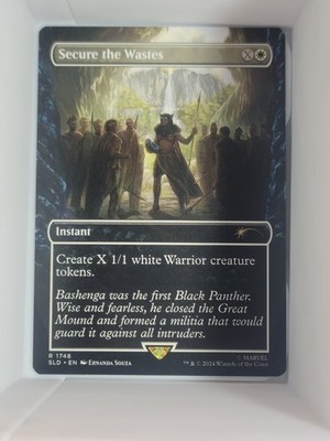 MTG - Secure the Wastes Marvel Secret Lair - Magic the Gathering