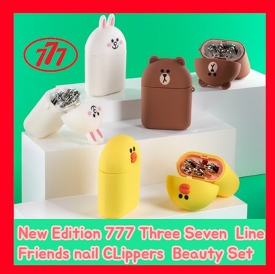 New Limited Edition 777 Three Seven Line Friends Beauty  Care  Clipper Korea