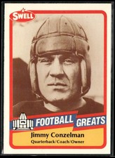 1989 Swell Football Greats - Jimmy Conzelman #34