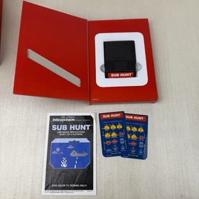 Lot of 6 Intellivision Mostly Complete Games w/ Manuals Overlays Vintage 1980s