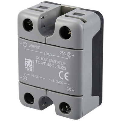 TRU COMPONENTS Halbleiterrelais TC-12705368 25 A Schaltspannung (max.): 250 V...