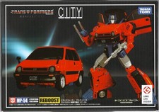 Transformers Masterpiece MP-54 Reboost Honda City R Robot Figure with Laser Gun