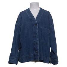 COS, Jeanshemd, Größe: M, Blau, Baumwolle/Hanf, Einfarbig, Denim, Damen #aZ1