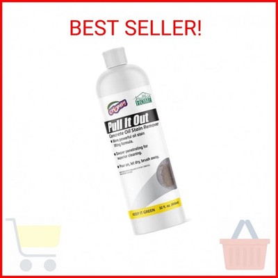 CHOMP! Concrete Oil Stain Remover: Pull It Out Removes and Cleans Oils, 32 Fl Oz