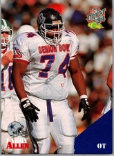 1994 Classic NFL Draft Larry Allen #47 Rookie RC Dallas Cowboys