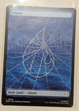 2025 MTG Magic the Gathering - Spider-Man - Island (web tear) - L 190
