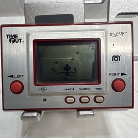 Nintendo Game & Watch AC-01 TimeOut Toss-Up Ball Game Tested Working