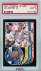 1991 Fleer All-Stars KEN GRIFFEY JR Mariners HOF PSA 9 Mint