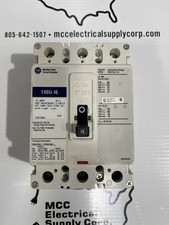 ALLEN BRADLEY 140U-16C3-C15-M (A) CIRCUIT BREAKER 15 AMP 3 POLE
