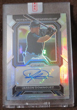 12029 2023 PRIZM POTENTIAL PENMANSHIP JASSON DOMINGUEZ #PPJD SILVER