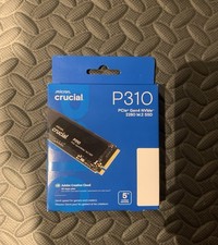 1TB - SSD Crucial P310 2280 1TB M.2 NVMe Internal SSD, 7100Mb/s, Gen 4