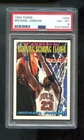 1993-94 Topps #384 Michael Jordan PSA 8 Graded Card Reigning Scoring Leader NBA