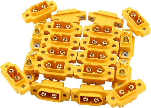 10 Pezzi Amass XT60E-M Montabile XT60 Connettore Spina Maschio Modelli