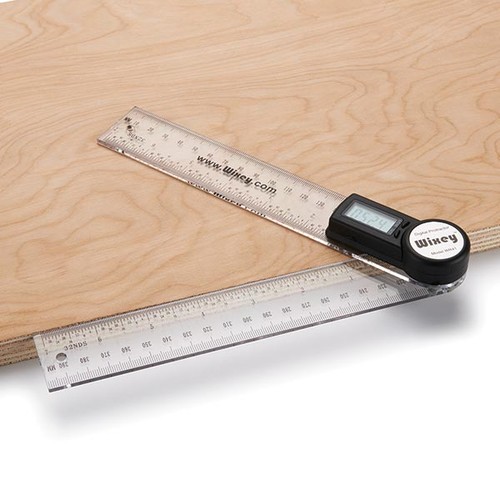 Wixey 8" Digital Protractor and Rule WR41 - Picture 2 of 2