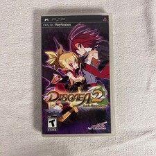 Disgaea 2 Dark Hero Days Sony PSP 2009 PlayStation Portable CIB Complete Manual