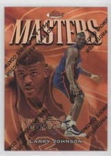 1997-98 Topps Finest Common Bronze Refractor Larry Johnson #179